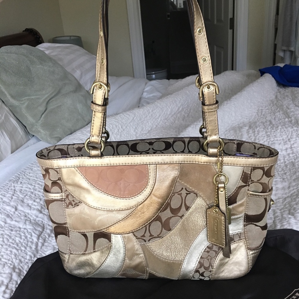 Authentic Unique Coach Bag
